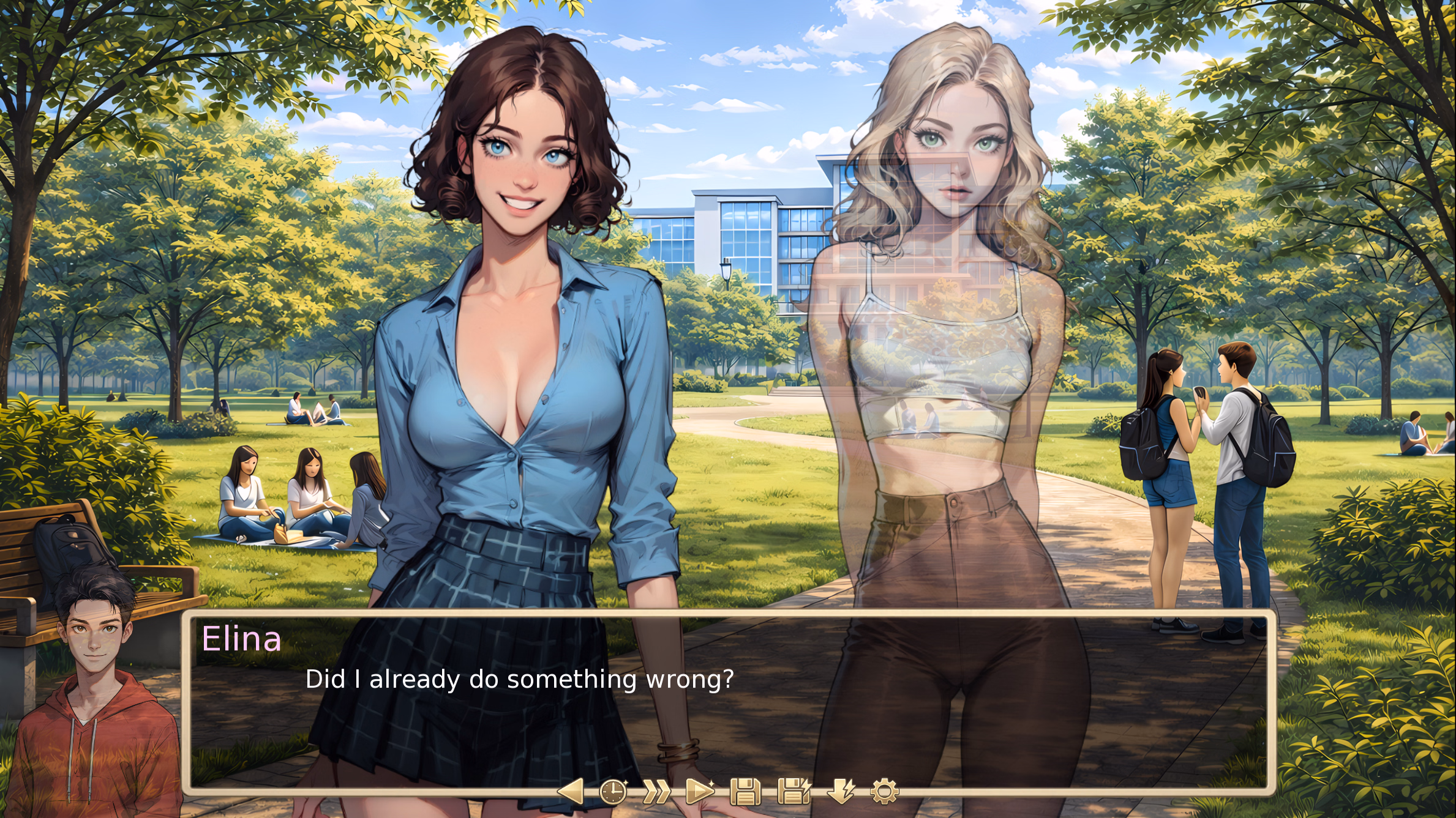 绝境绿帽：永远不属于你（NTR: Never Truly Yours）v0.1 精翻汉化 游戏截图 4