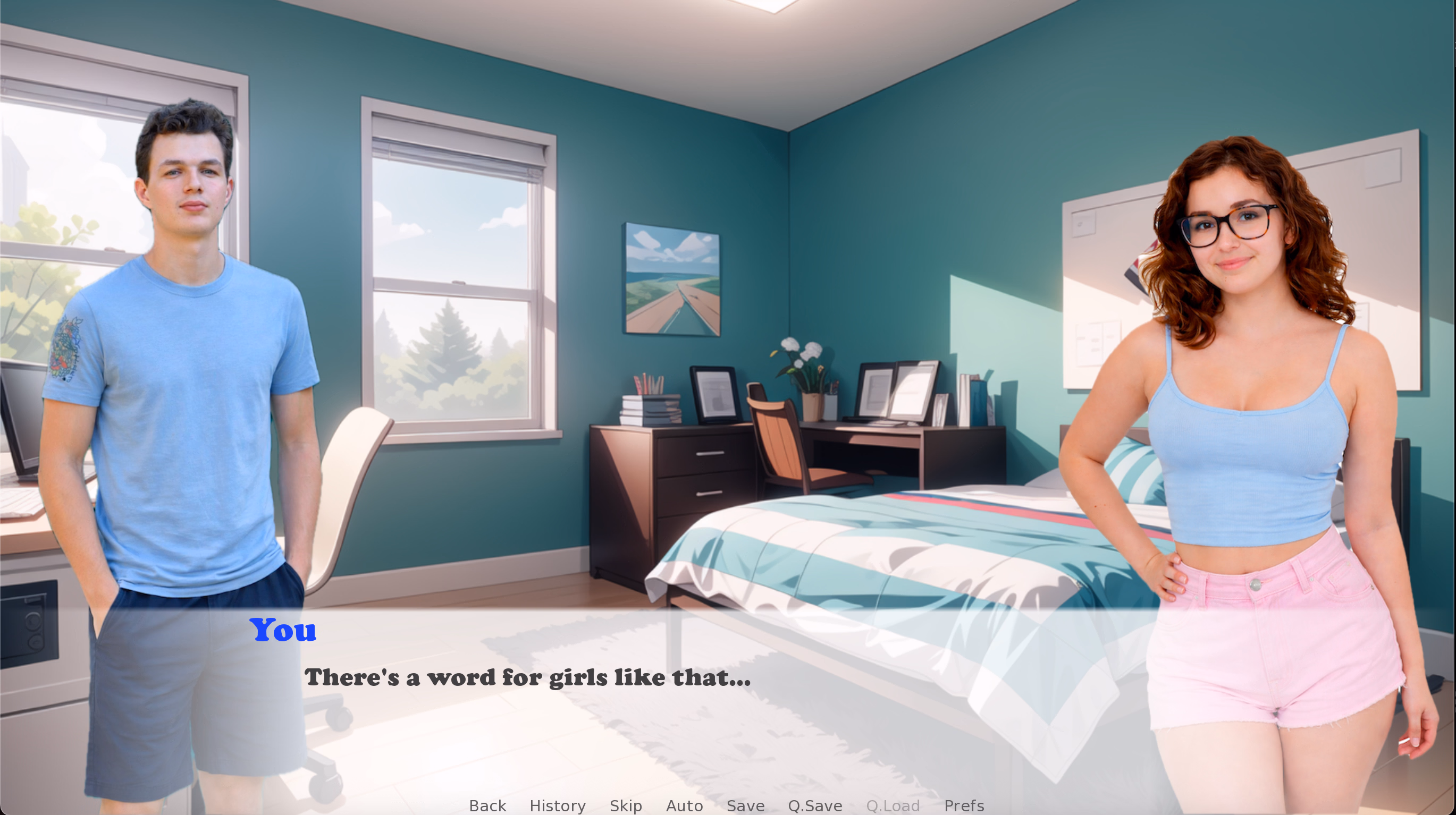 欲火秘闻：大学前的危机（Burning Secrets）v0.02b 精翻汉化 游戏截图 2