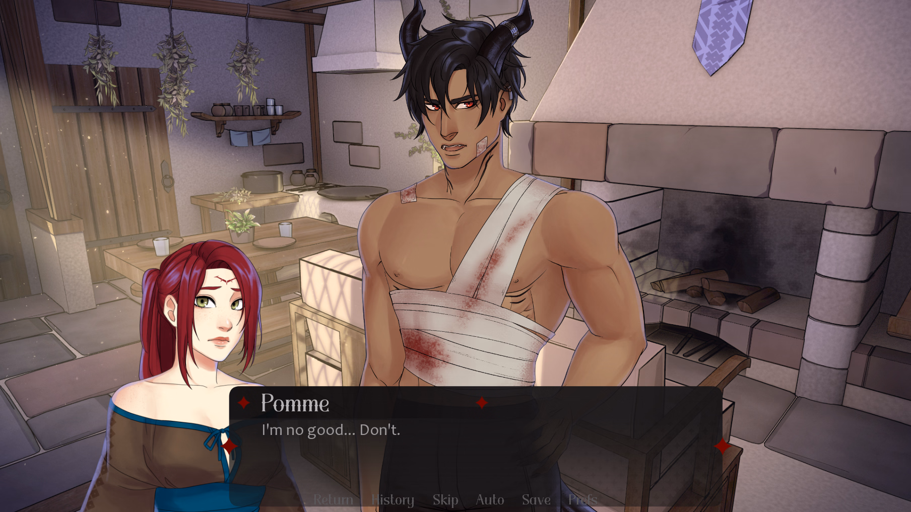 恶魔之果:黑暗奇幻的禁忌诱惑(The Demon's Apple)demo 精翻汉化 游戏截图 3