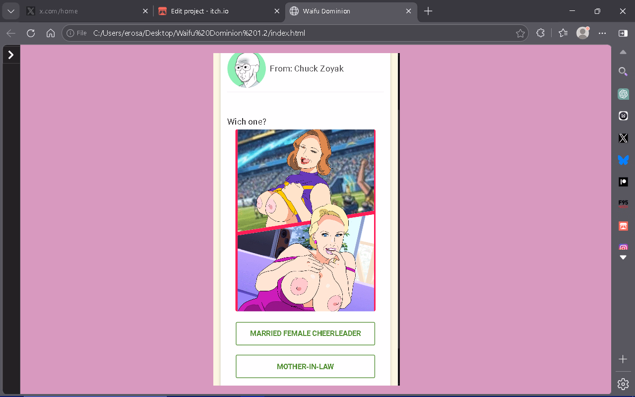 二次元老婆统治：屌丝逆袭后宫神（Waifu Dominion）v1.7 精翻汉化 游戏截图 8