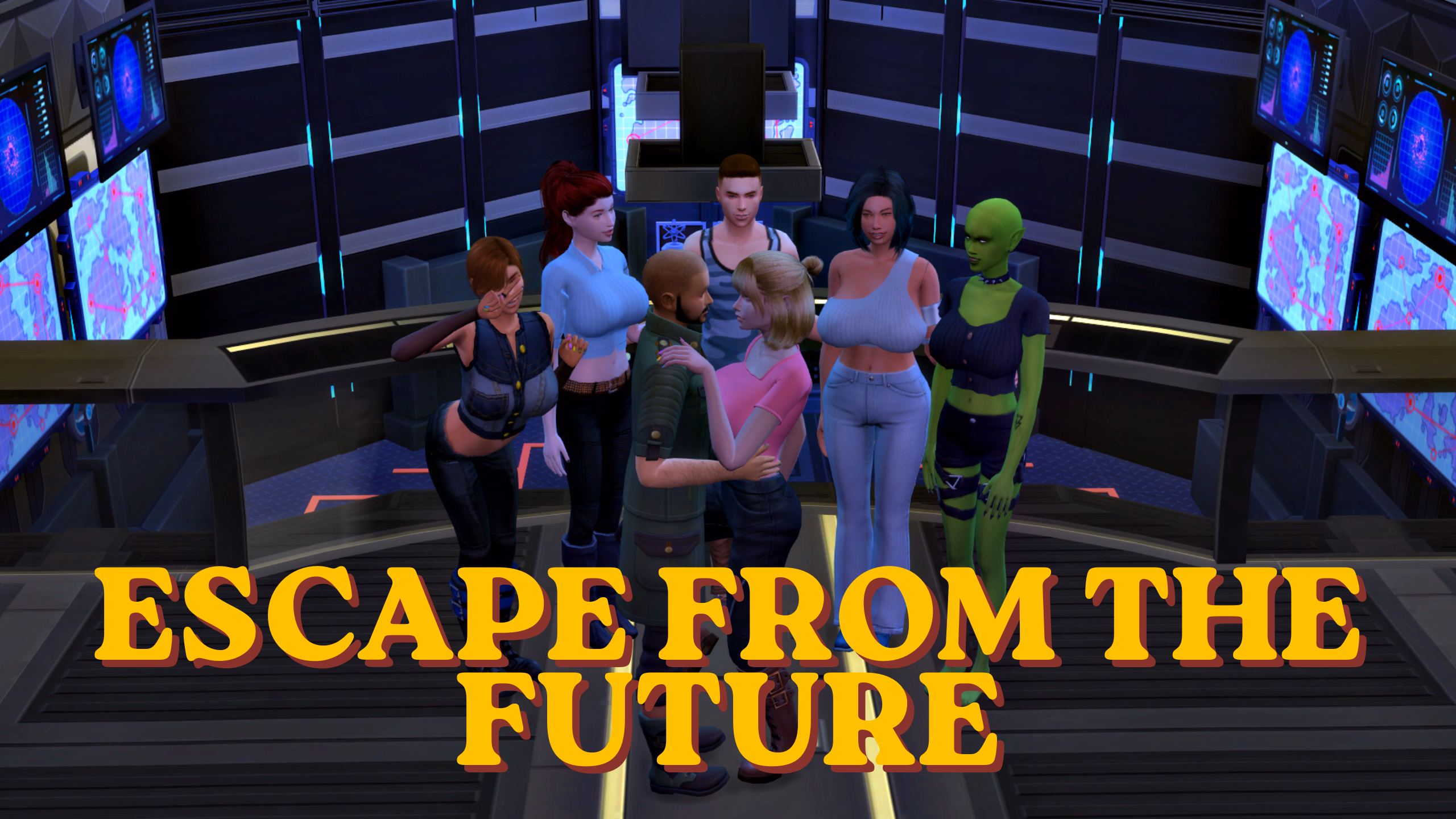 逃离未来:飞船上的怪事(Escape from the Future)v1.0 精翻汉化 游戏截图 1