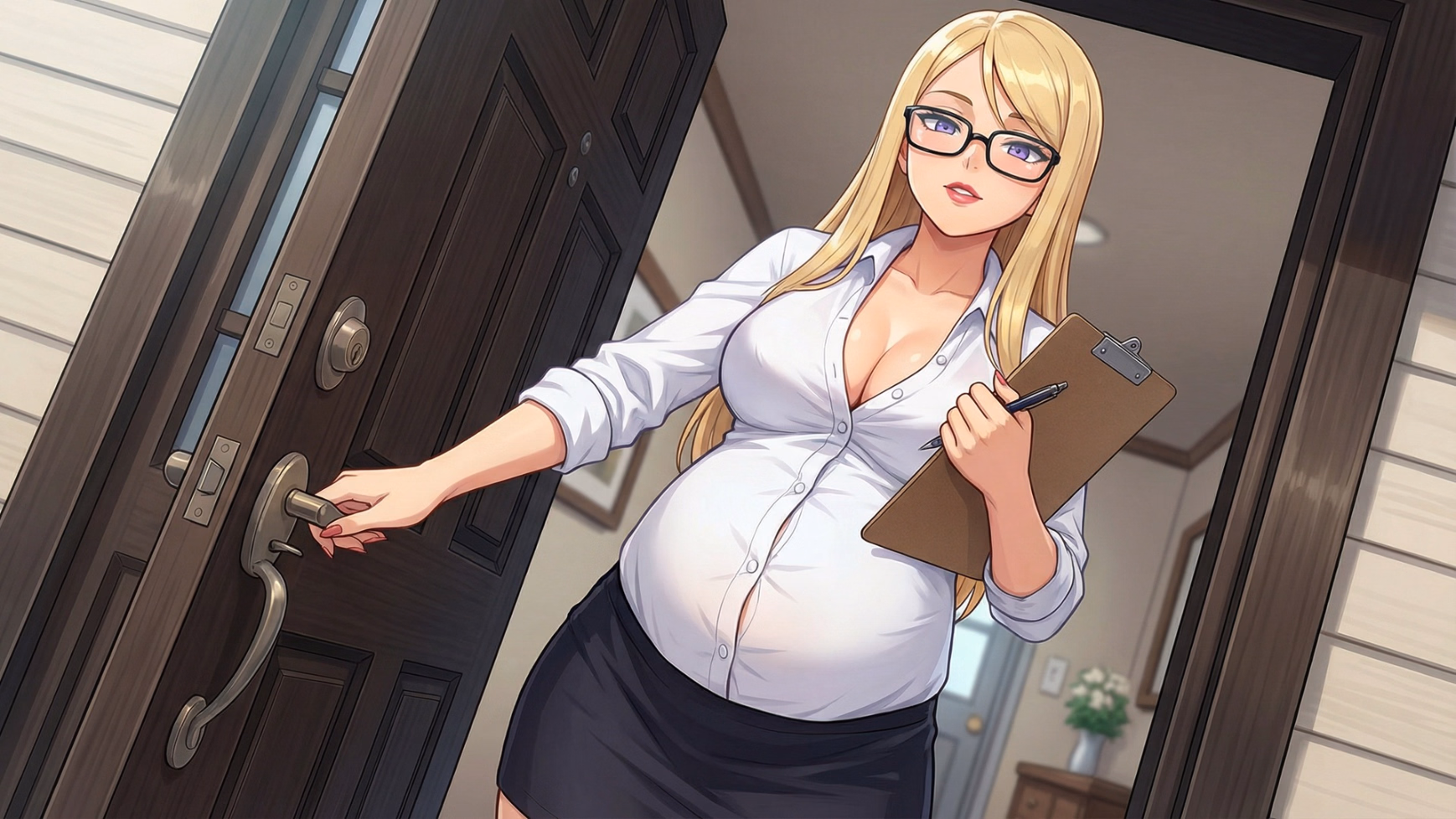 孕妇室友求助：合租配种日记（Pregnant Roommates, Send Help!）v0.0.5 U1 精翻汉化 游戏截图 3