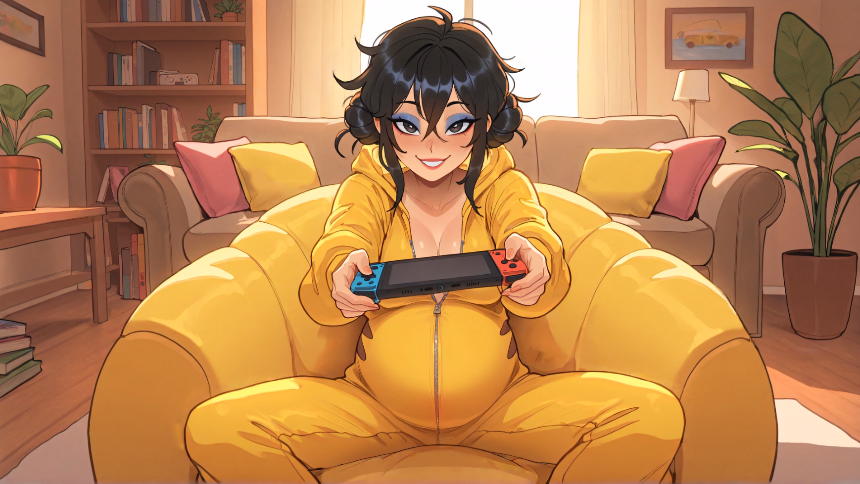 孕妇室友求助：合租配种日记（Pregnant Roommates, Send Help!）v0.0.5 U1 精翻汉化 游戏截图 6