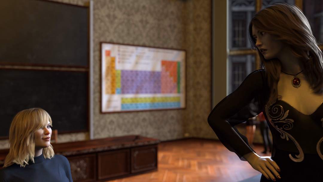 惊悚淫校：不可告人的肉体交易（The Haunted Campus）v0.1 精翻汉化 游戏截图 6