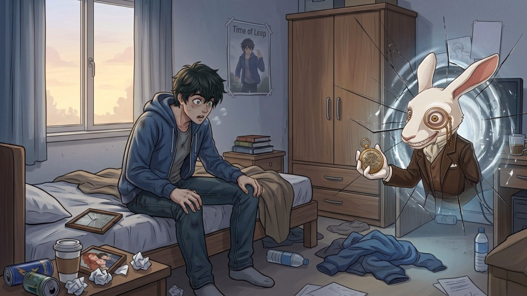 时间跳跃：兔女郎的诱惑（Leap of Time）v0.2.3 精翻汉化 游戏截图 4