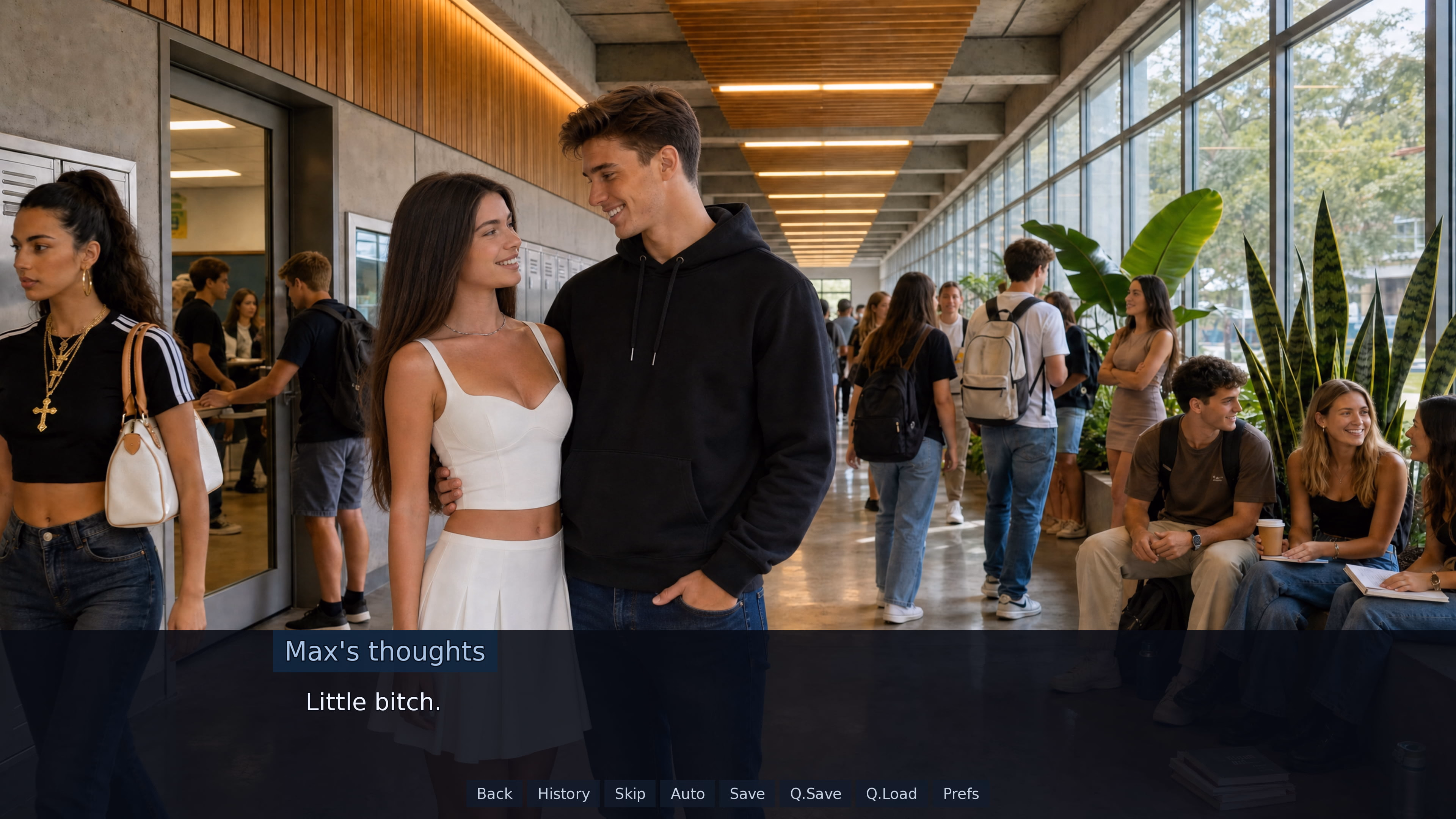 校长后宫:北方学院的女学生秘事(Student Secrets)v0.4 精翻汉化 游戏截图 8