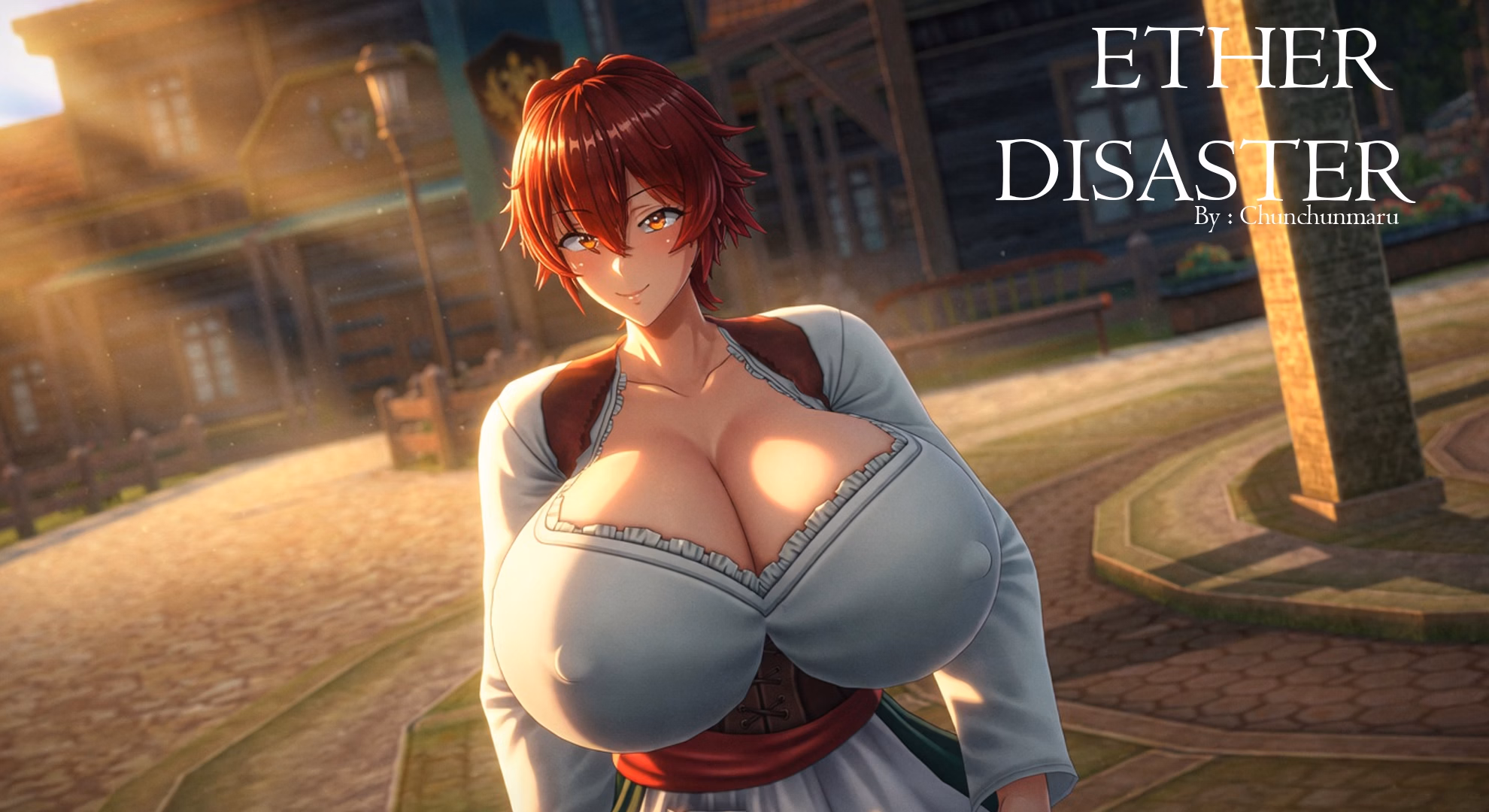 以太灾厄:剑士少女的欲火冒险(Ether Disaster)Ch 1 Act 1.1 精翻汉化 游戏截图 1