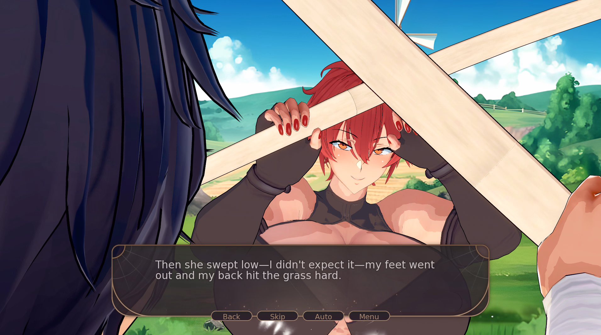 以太灾厄:剑士少女的欲火冒险(Ether Disaster)Ch 1 Act 1.1 精翻汉化 游戏截图 4