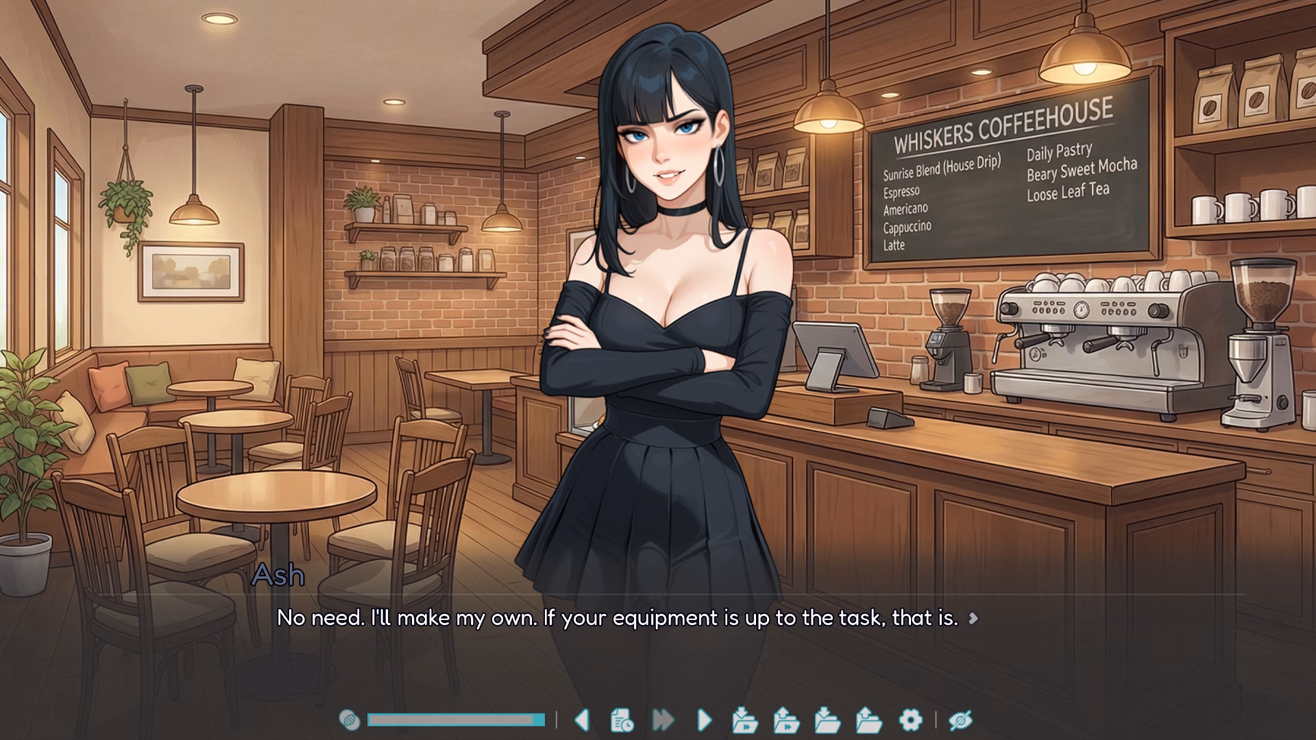 淫乱咖啡馆：伪娘与扶她的肉体招待（Femboy & Futa Cozy Cafe）Demo 精翻汉化 游戏截图 7