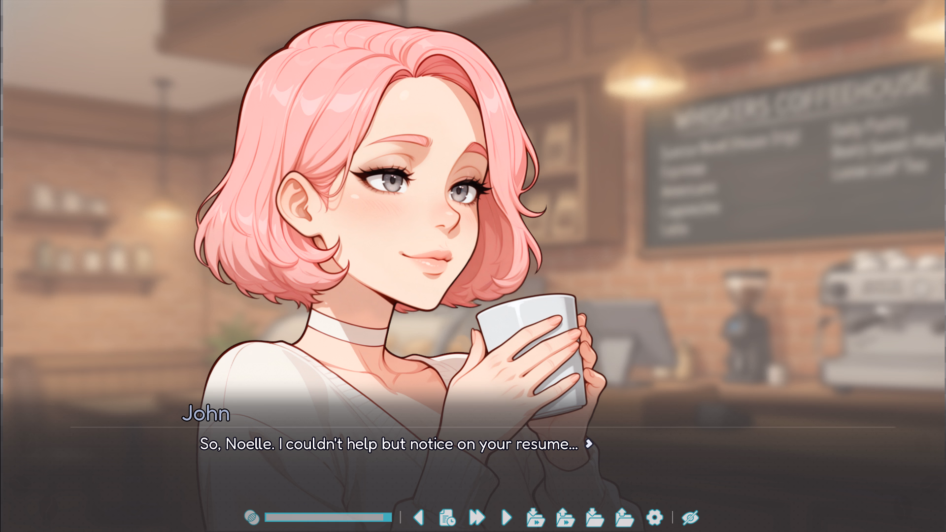 淫乱咖啡馆：伪娘与扶她的肉体招待（Femboy & Futa Cozy Cafe）Demo 精翻汉化 游戏截图 8