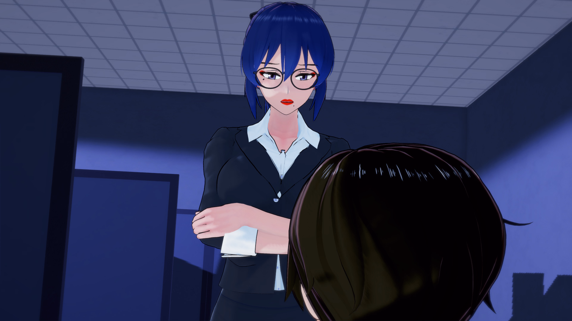 扶她女上司的救赎：职场肉偿（Saved By My Futa Boss）v1.0 精翻汉化 游戏截图 3