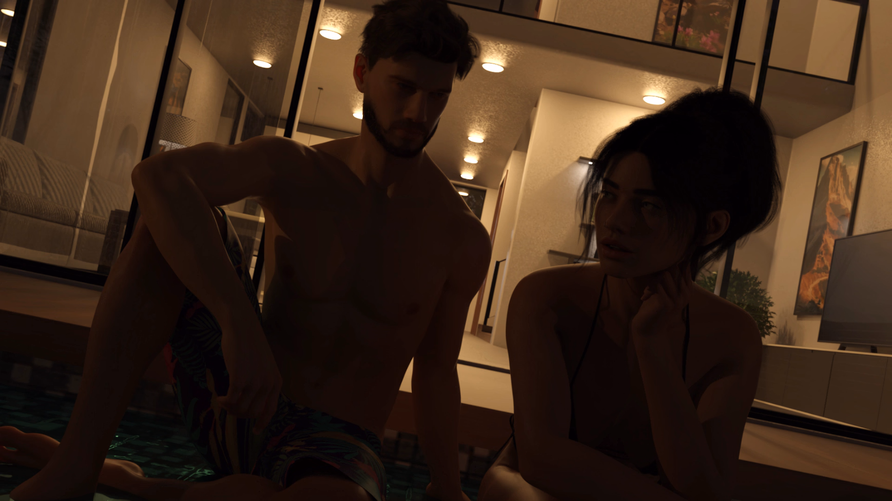 她的雨后:丧母青年的情欲漂流(Rain After Her)v0.1 精翻汉化 游戏截图 6