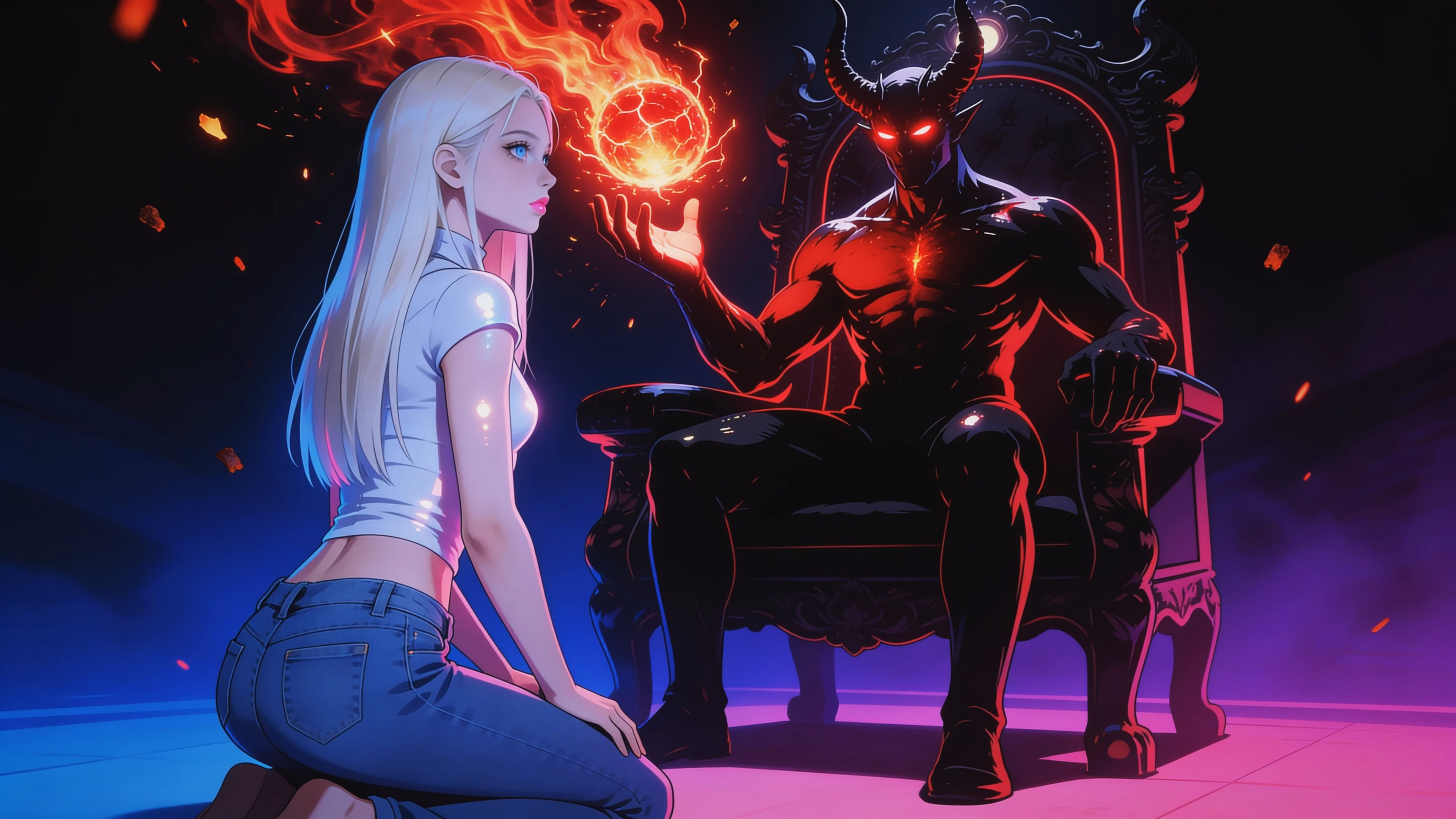 霓虹猎手：萨麦尔的士兵（Neon Hunter Samael's Soldier）v0.3 精翻汉化 游戏截图 2