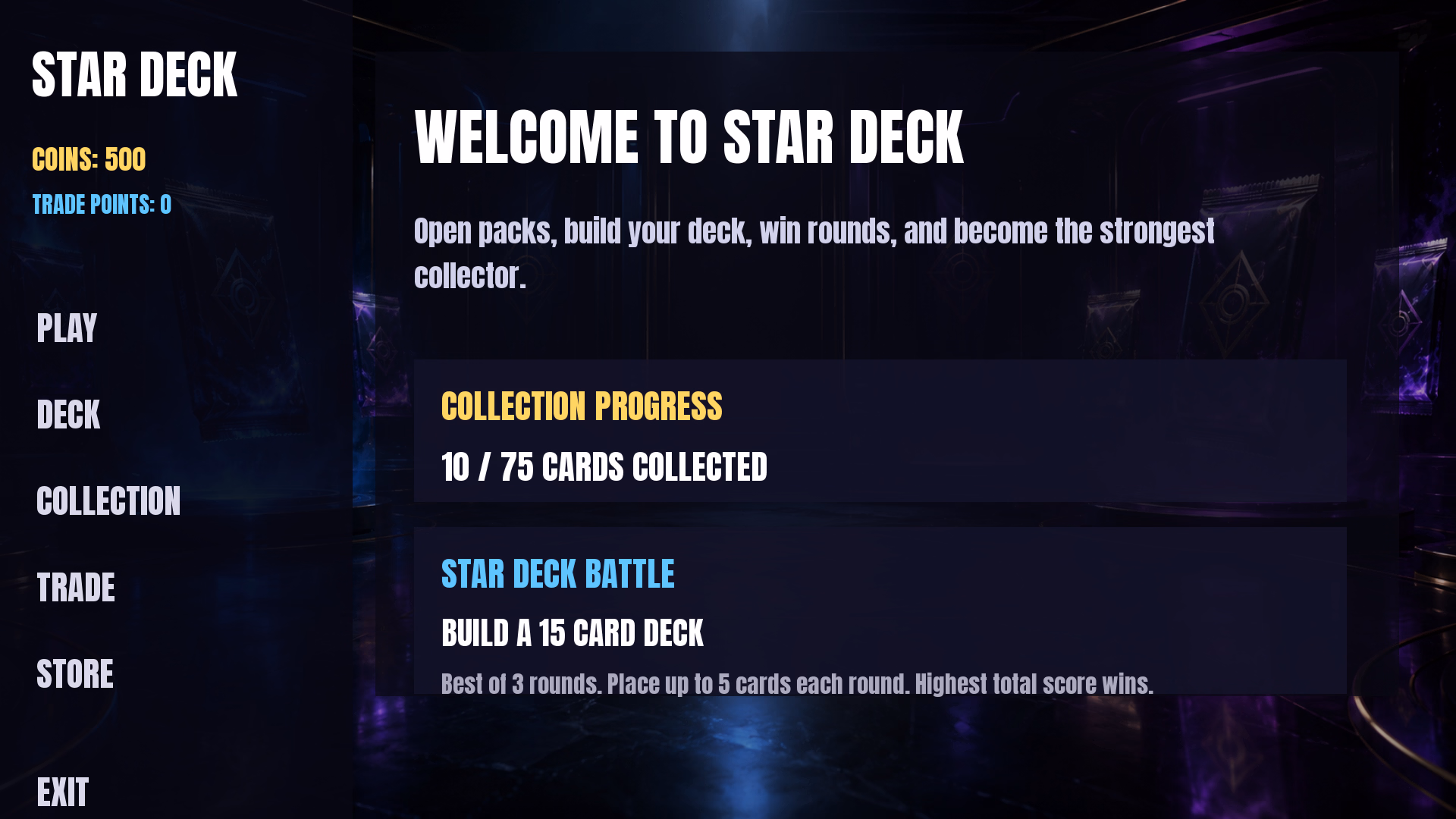 星际牌组：伪明星的爆衣对战（Star Deck）v1.1 精翻汉化 游戏截图 2