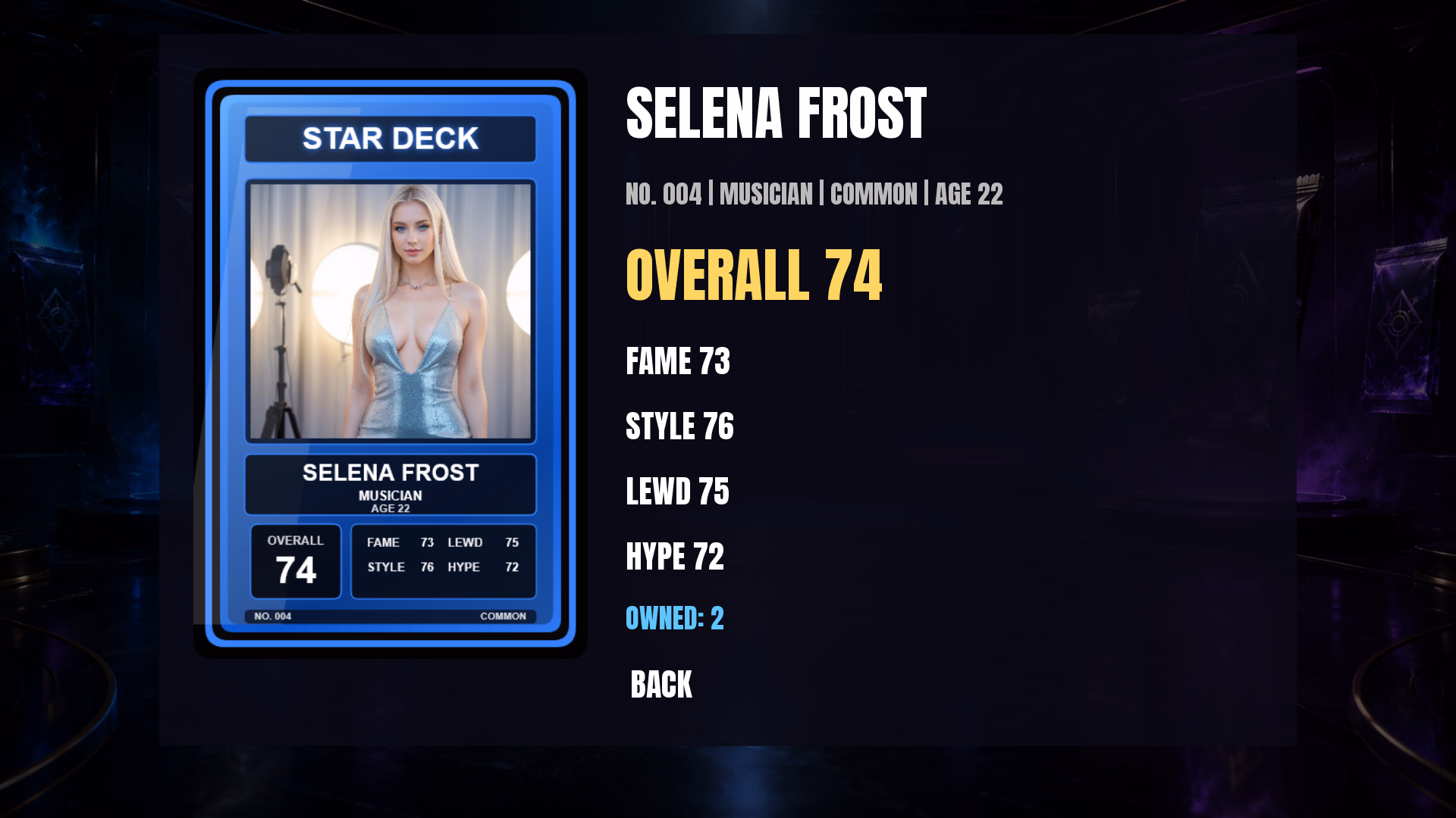 星际牌组：伪明星的爆衣对战（Star Deck）v1.1 精翻汉化 游戏截图 7