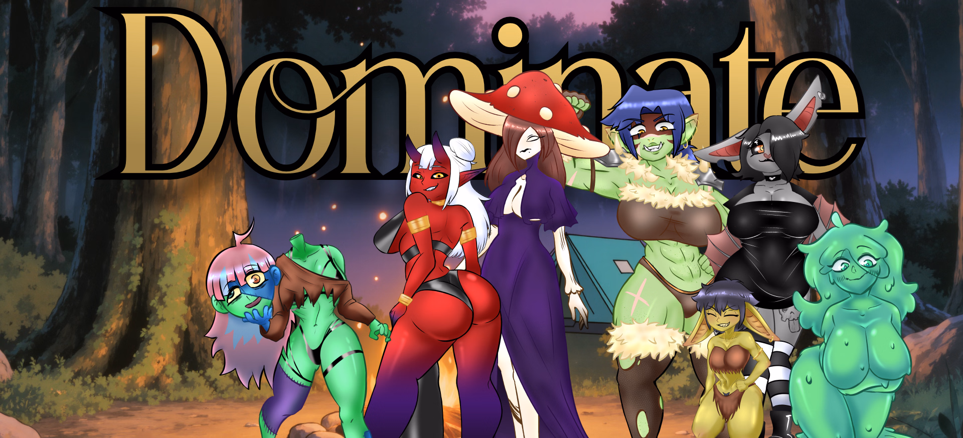 异种支配：征服并诱惑森林魔物娘（Dominate）v0.9.0 精翻汉化 游戏截图 1