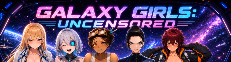 星际女孩：无码太空后宫（Galaxy Girls: Uncensored）Demo 精翻汉化 游戏截图 1