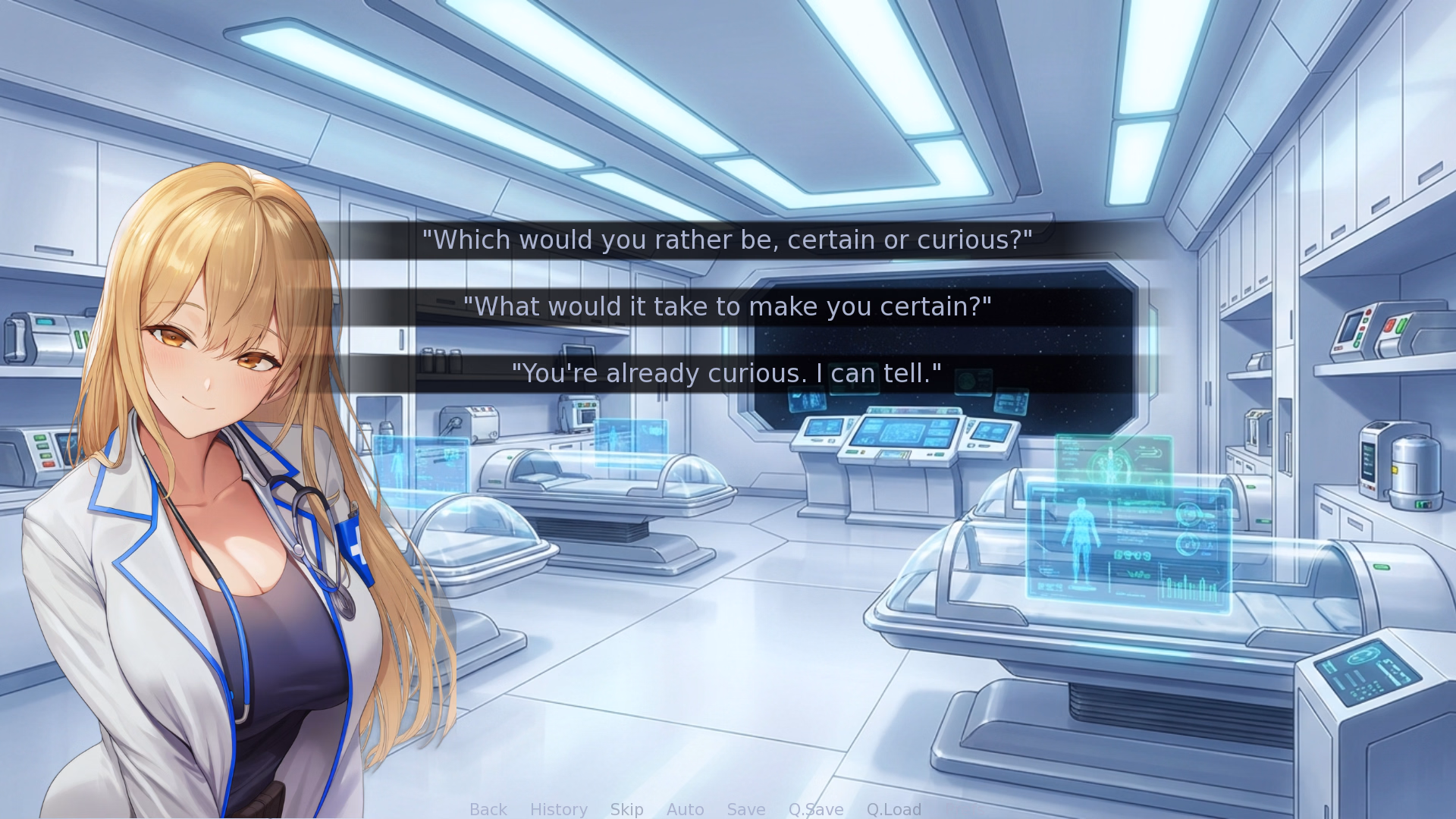 星际女孩：无码太空后宫（Galaxy Girls: Uncensored）Demo 精翻汉化 游戏截图 2