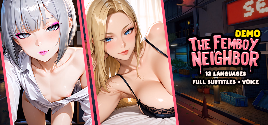 伪娘邻居：沙织的秘密同居（The Femboy Neighbor）v1.1 精翻汉化 游戏截图 1