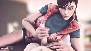 Claire Redfield Handjob - Wanksysfm