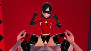 Violet Parr in taken hostage