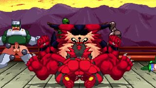 M.U.G.E.N Incineroar Vs. Big The Cat