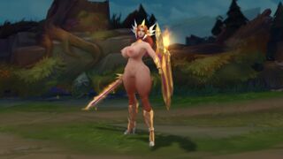 Nude Leona - League of Legends NSFW Custom Skins