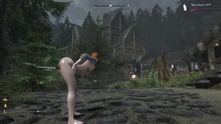 Rainy Day in Falkreath