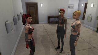 Naughty neighbors Halloween