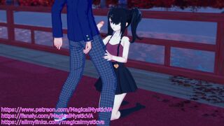 Fun with your needy streamer gf in public~!