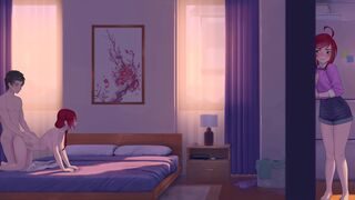 Sister listens to boy fuck mom [4k]