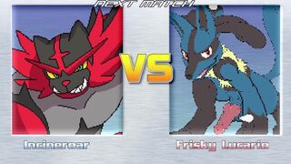 Incineroar (M) VS Lucario (M) [MUGEN #19]