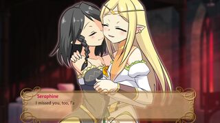Elven Conquest 1: Faye & Seraphine Kiss Orb Scene