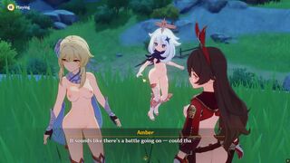 Genshin Impact Nude Gameplay - They Call Him Raptor