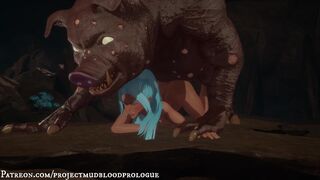 MudBlood Prologue v.0.68.3.7 Abomination monster