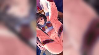 TenkafuMa! - Evie First Discipline [Halfway Creampie]