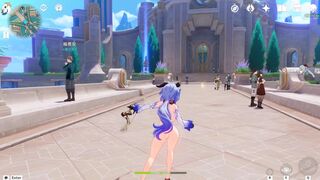 Ganyu_Ganyu, come and taste the coconut goat milk!