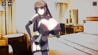 H.O.S.I. Game Vol.01 Playing with Huge Anime Tits
