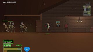 Rooting tootin zombie shootin