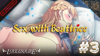 Squire licks and fucks princess Beatrice's pussy.