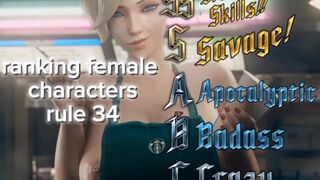 Ranking Female Characters From Rule 34 Part I