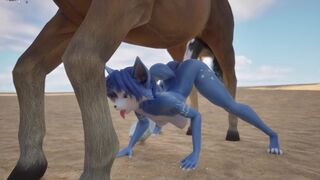 Azure Tales (0.0.1.3a) - sex with horse