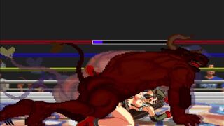 Minotaur vs Tifa Remake (Sample)