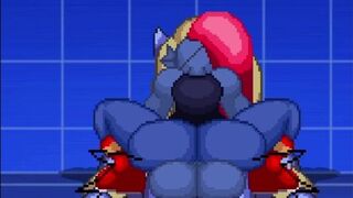MUGEN - Futa Undyne Smashes Steele