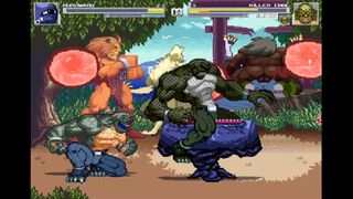 Mugen sex fight Kuramaru VS. Killer Croc Brother
