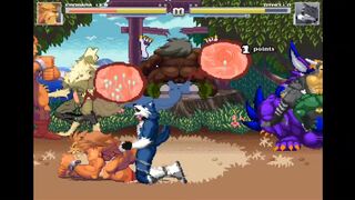 Mugen sex fight Leo VS. Othello