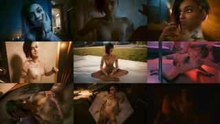 Cyberpunk Hotscenes - Judy Álvarez