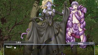 Monster Girl Quest - Dark Elf Mage Scene + CGI