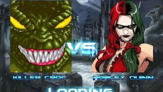 Killer croc VS Harley quinn