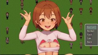 Anna blowjob tit job